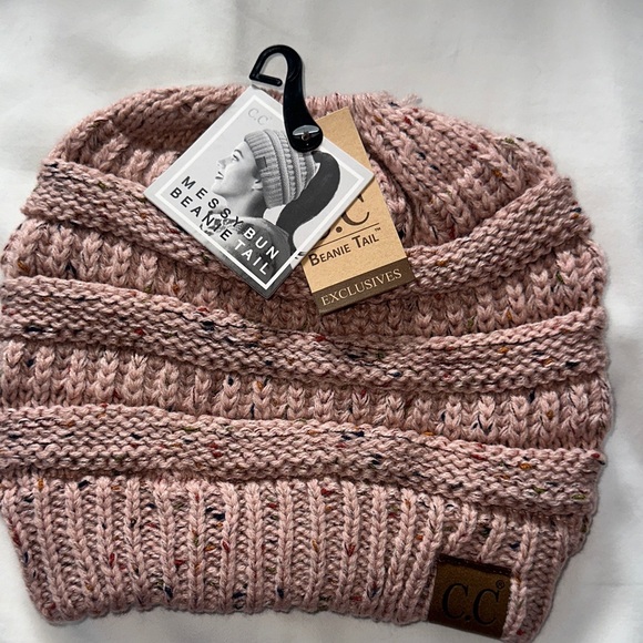 C.C Indi Pink Knit Beanie - Picture 6 of 7